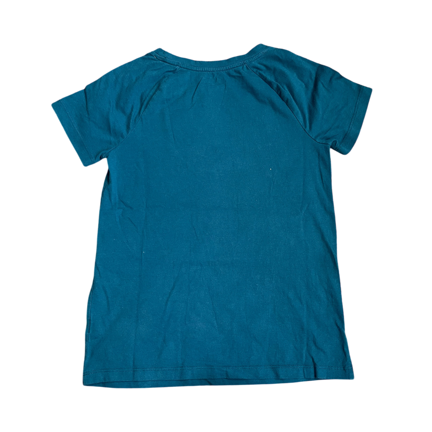 Girls cat & jack teal T-shirt size 10