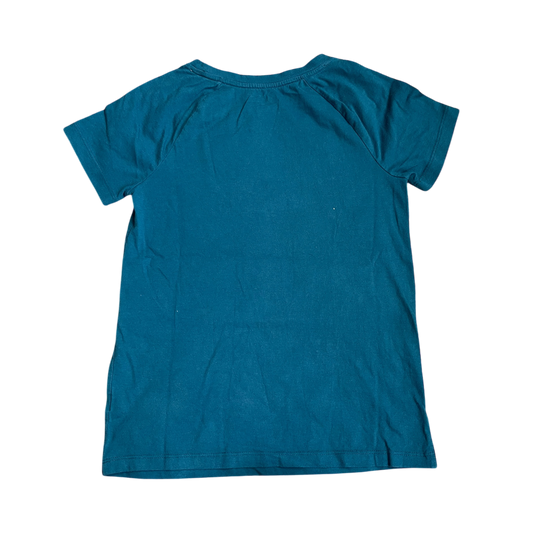Girls cat & jack teal T-shirt size 10