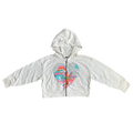 Girls old navy white Sweatshirt size 8