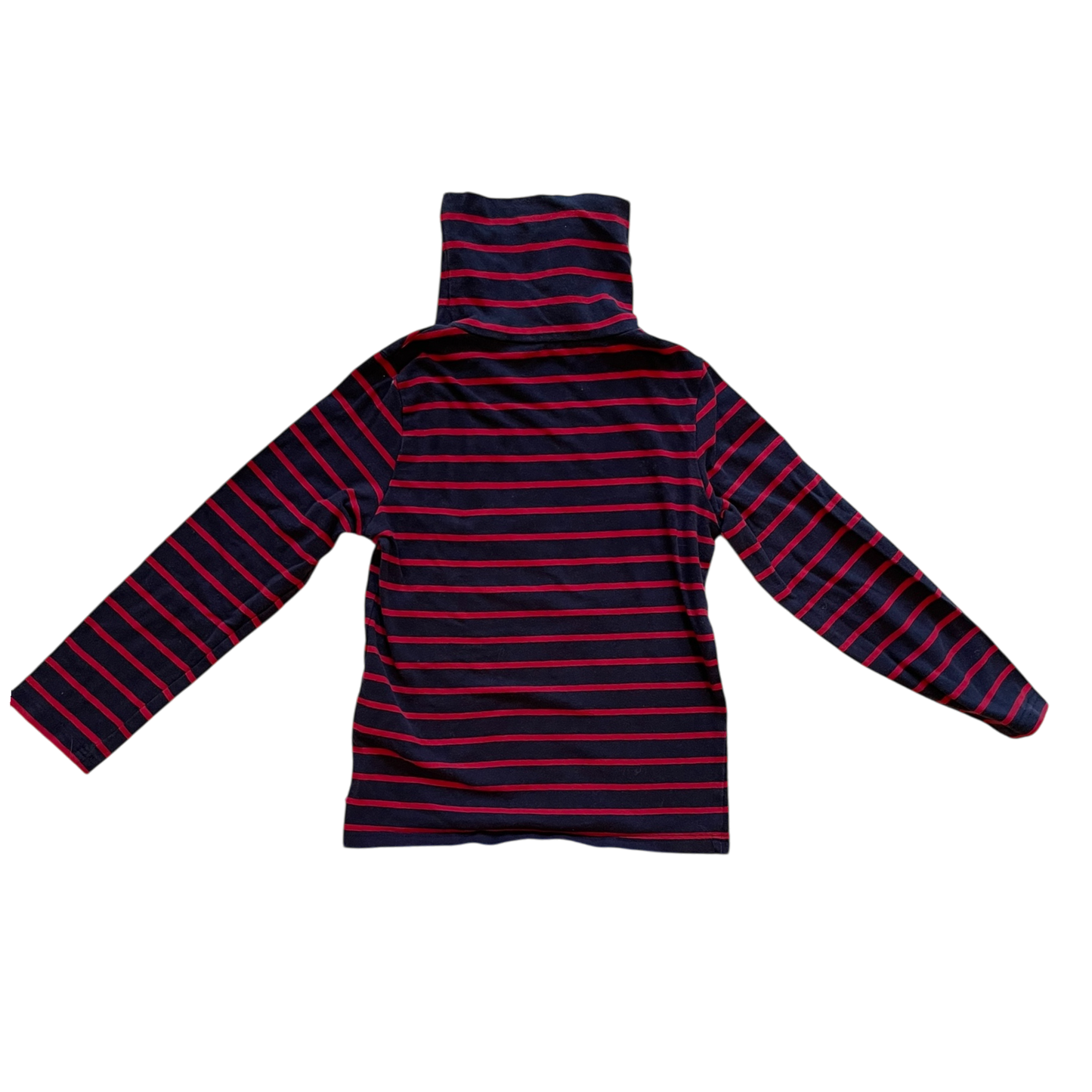 Boys Okaïdi red and black T-shirt with long sleeves size 6