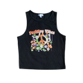 Girls oranoe kiss black T-shirt size 6