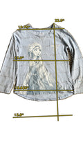 Girls Disney blue T-shirt size 7