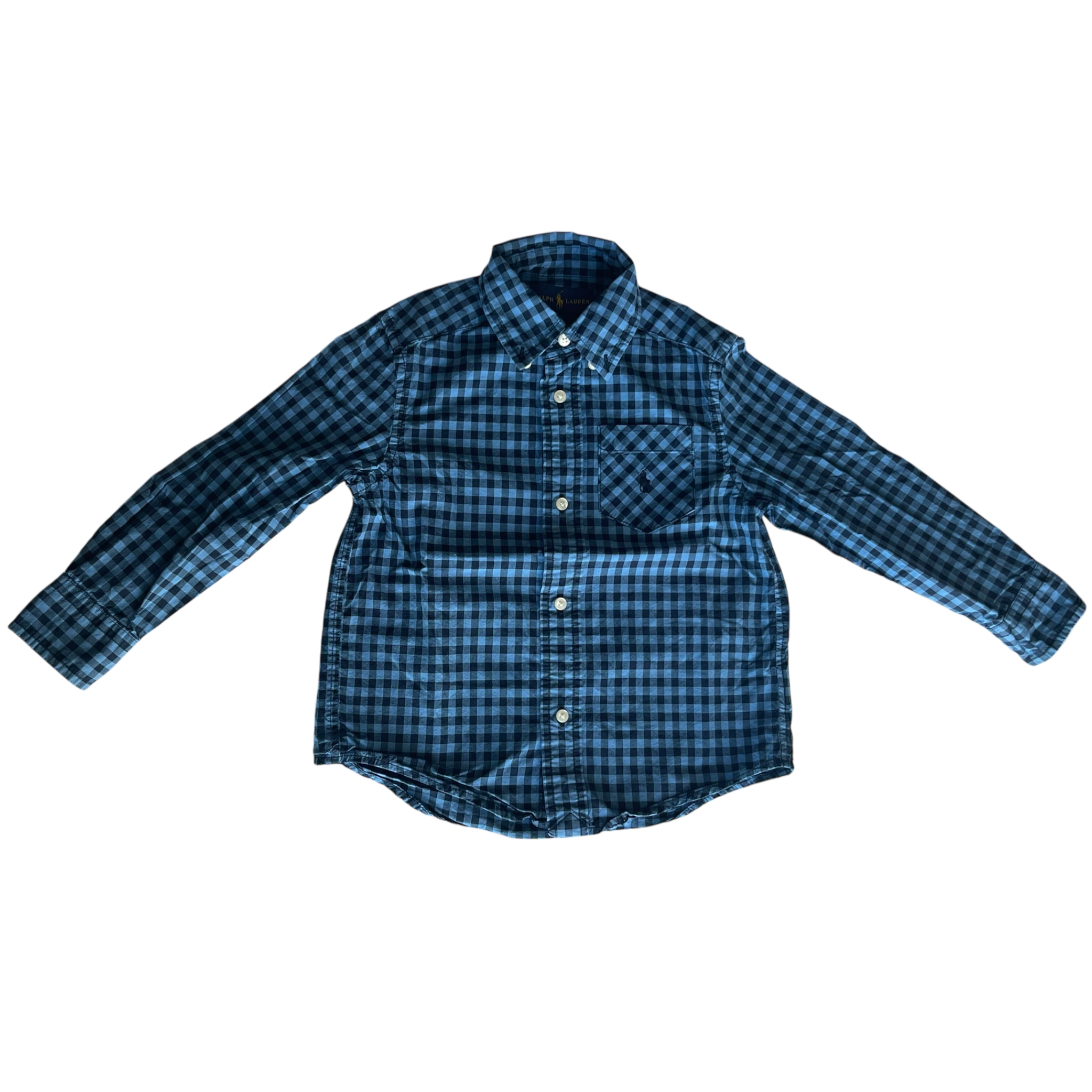 Boys Ralph Lauren navy and blue T-shirt size 3