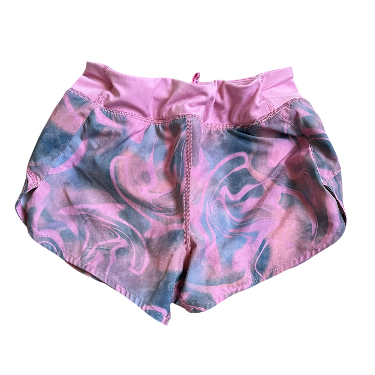 Girls Athleta girl pink with gray Short size 7