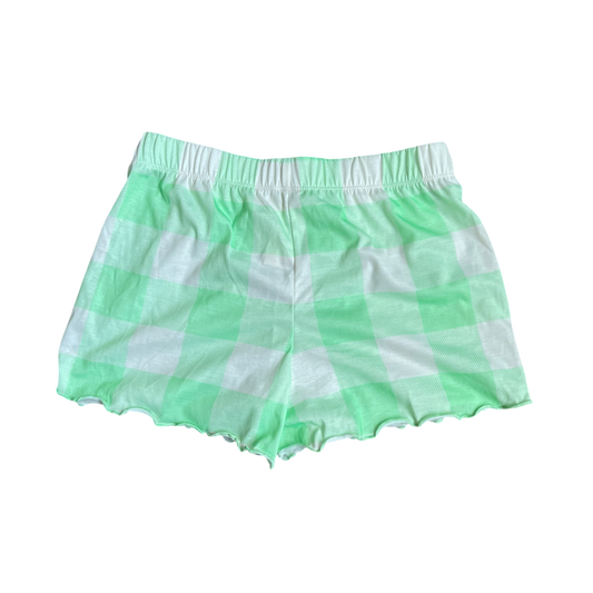 Girls cat & jack light green and white Short size 10