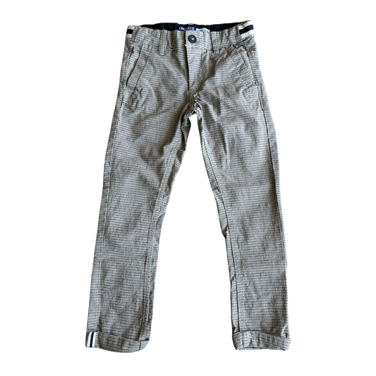 Boys Okaïdi black white brown Pants size 5