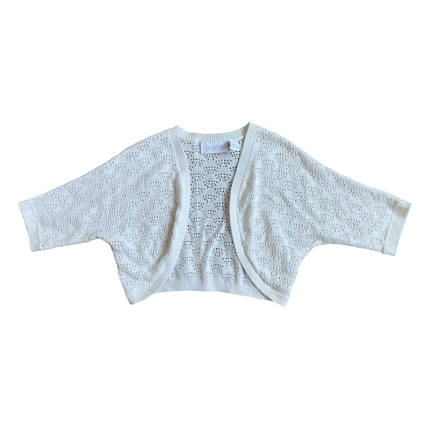 Girls white Sweatshirt from Place for 7 months