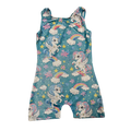 Girls unicorn print Swimsuit, Size 4 | Preloved