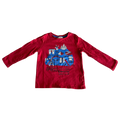 Boys du pareil blue red T-shirt size 5