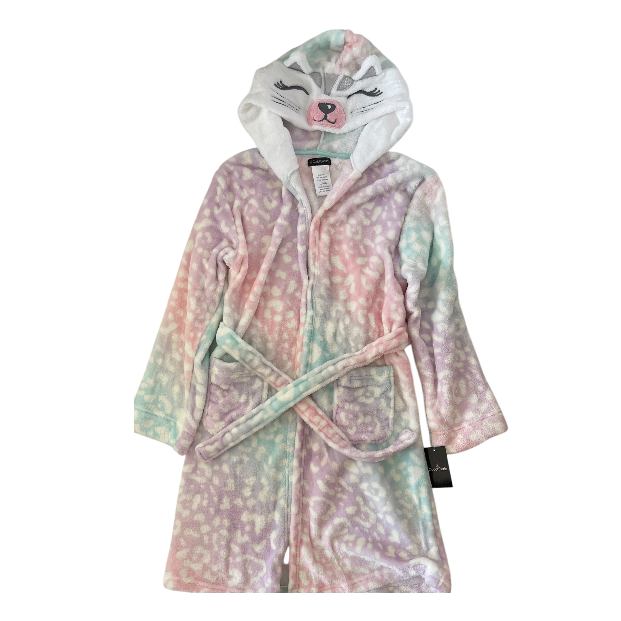 Robe with Cat Hoodie
