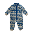 Blue and White Onesie