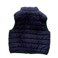 Navy and Green Vest