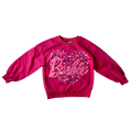 Girl barbie pink Sweatshirt size 7