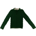 Green Quarter Zip Sweater