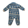 Blue and White Onesie