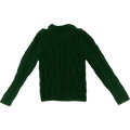 Green Quarter Zip Sweater