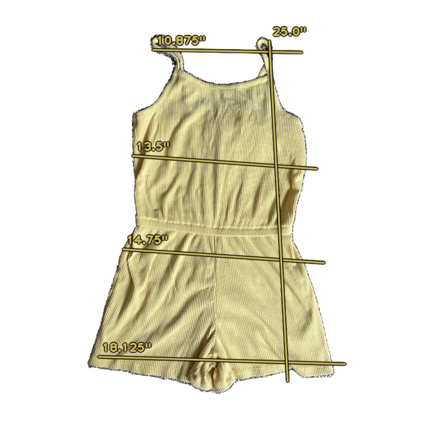 Yellow romper from Old Navy