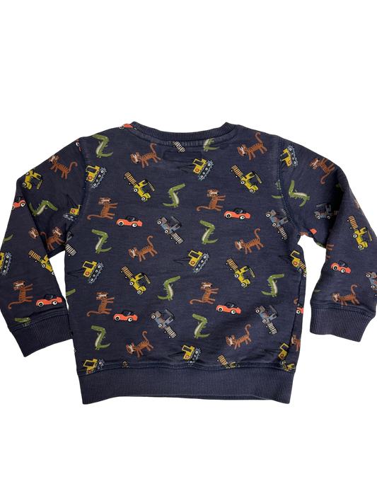 Animals and Trucks Sweatshirt