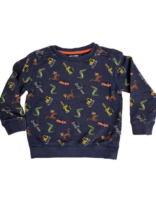 Animals and Trucks Sweatshirt