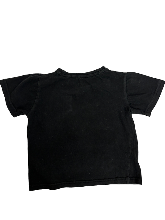 Short Sleeve Black Pocket Tee