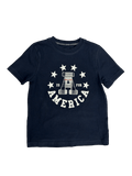 A is for America Tee - LeftKneePatch - Short Sleeve Tee - Jumping Beans