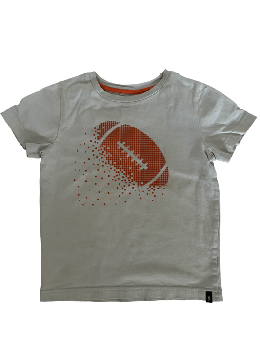 Football Short Sleeve Tee - LeftKneePatch - Short Sleeve Tee - Okaidi