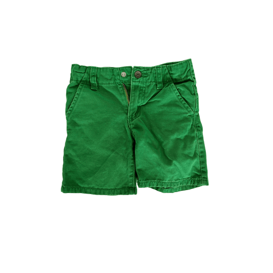 Green Woven Shorts - LeftKneePatch - Shorts - Gymboree