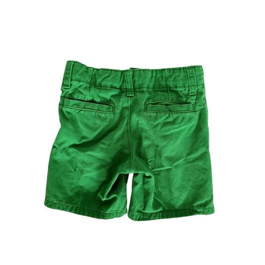 Green Woven Shorts - LeftKneePatch - Shorts - Gymboree