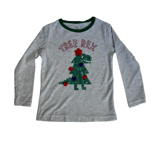 Holiday Tree Rex Long Sleeve Tee