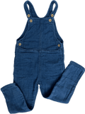 Overall into Overalls - Soft Denim - like Overalls - LeftKneePatch - Pants - Zara